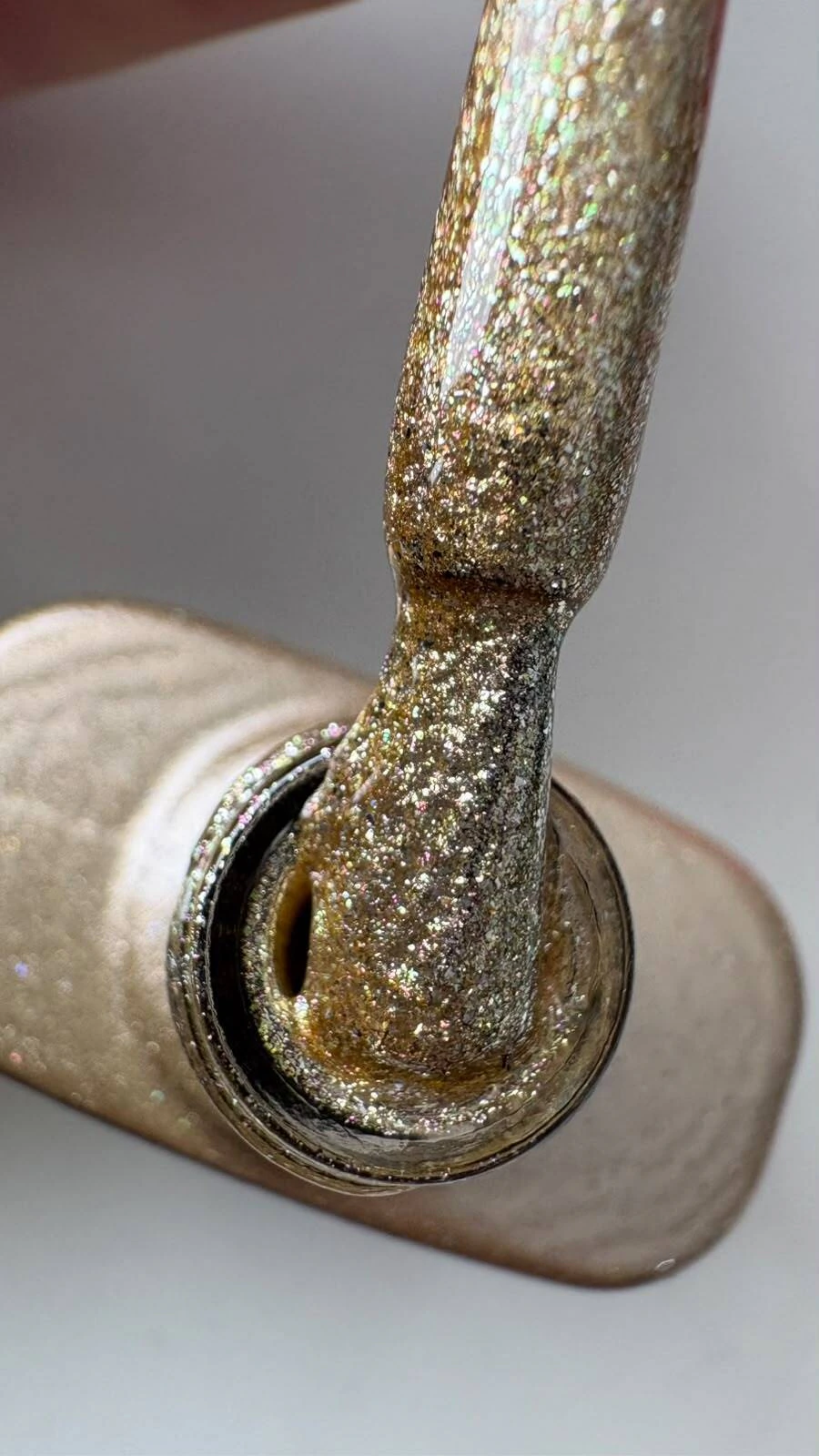 ESMALTE EM GEL DIAMANTADO GLITTER AURORA GLOW Nº 09 DAFU 10ML - Imagem 5