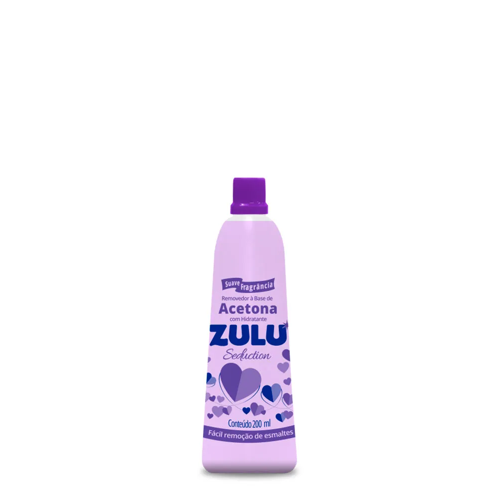 REMOVEDOR A BASE DE ACETONA ZULU SEDUCTION 200ML