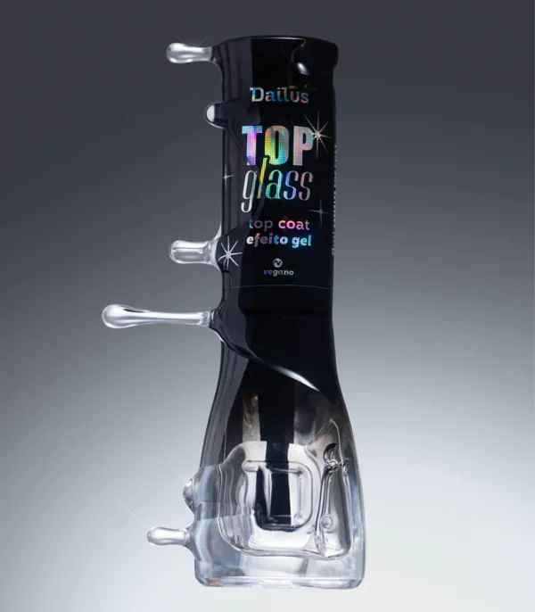ESMALTE DAILUS TOP COAT GLASS  EFEITO GEL 8ML