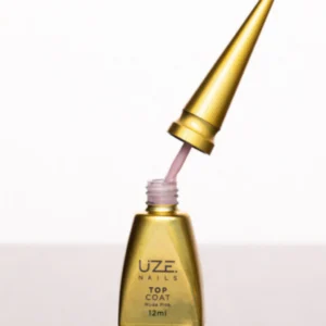 TOP COAT NUDE PINK 12ML UZE NAILS