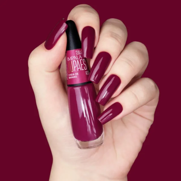 ESMALTE IMPALA CHEIA DE MANIAS COLEÇÃO JU PAES