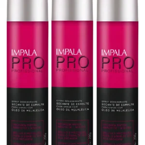 SPRAY SECANTE P/UNHAS IMPALA 400 ML C/MELALEUCA