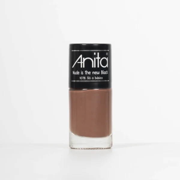 ESMALTE ANITA NUDE IS THE NEW BLACK SÓ O BÁSICO 10ML