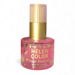 REMOVEDOR DE ESMALTE EM GEL 16ML ROSA HELEN COLOR