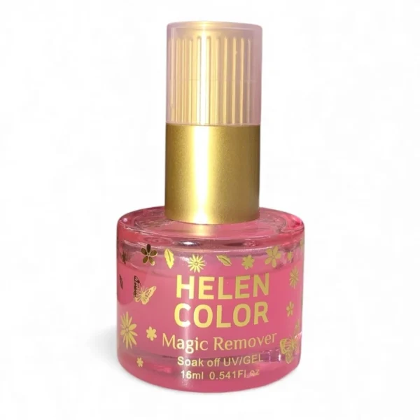 REMOVEDOR DE ESMALTE EM GEL 16ML ROSA HELEN COLOR