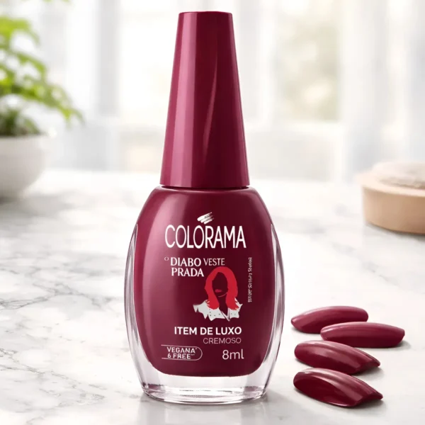 ESMALTE COLORAMA DIABO VESTE PRADA ITEM DE LUXO