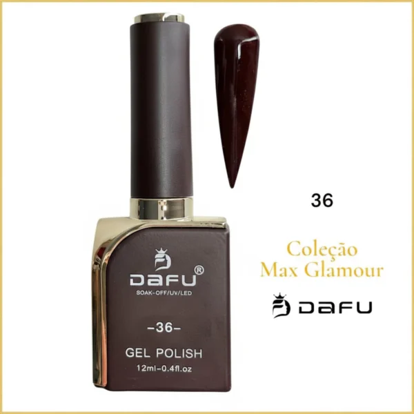ESMALTE EM GEL POLISH | DAFU LUXO | DF-36 | UV/LED 10 ml