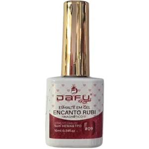 ESMALTE EM GEL MAGNETICO ENCANTO RUBI Nº 09 DAFU 10ML