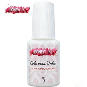 COLA PARA UNHA TIPS GEL ACRIGEL FIBRA PORCELANA HONEY GIRL 7G