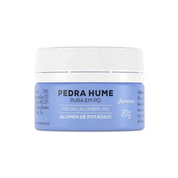 PEDRA HUME PURA EM PÓ FARMAX 20G