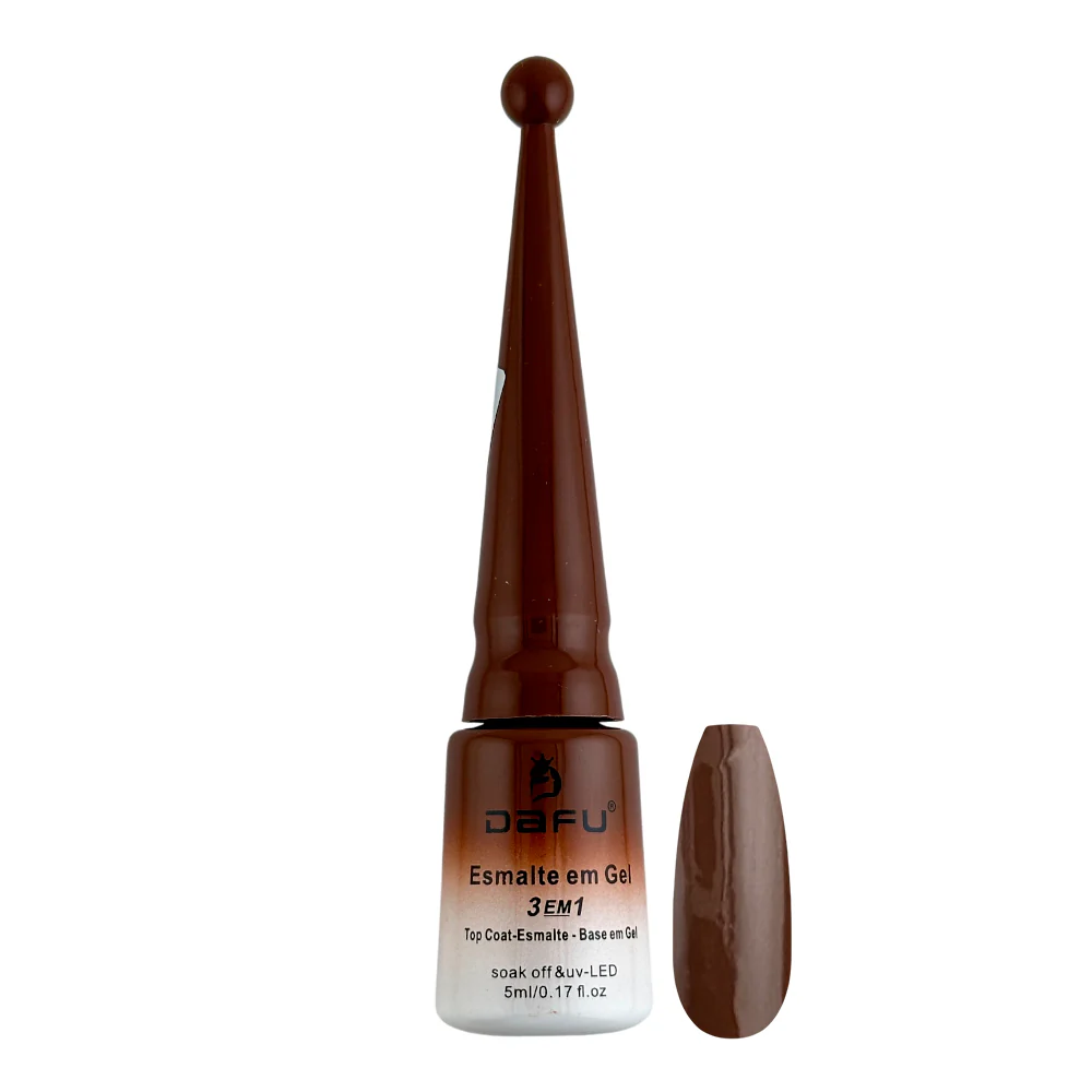 ESMALTE EM GEL 3 EM 1 #58 5ML DF-ONE76 DAFU