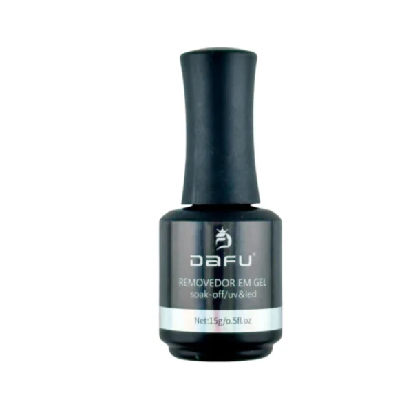 REMOVEDOR DE ESMALTE EM GEL | SOAK-OFF 15ML | DAFU