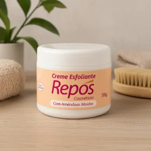 CREME ESFOLIANTE COM AMENDOAS MOÍDAS | MÉDIA ABRASÃO | 500GR REPÓS