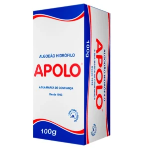 ALGODAO HIDRÓFILO CX 100g  APOLO