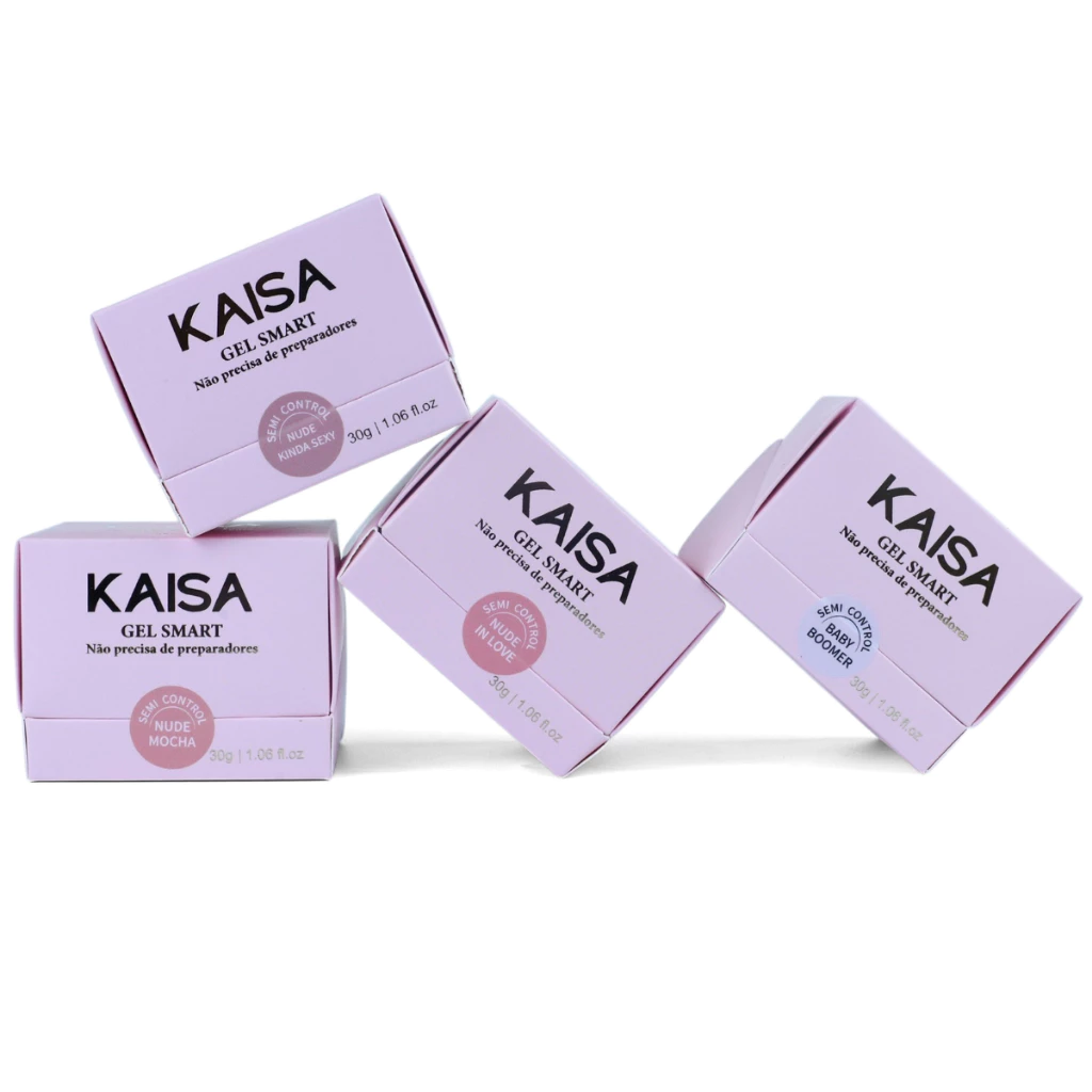 GEL CONSTRUTOR SMART KAISA SEM PREPARADORES NUDE KINDA SEXY 30 GR LED/UV KAISA - Imagem 4