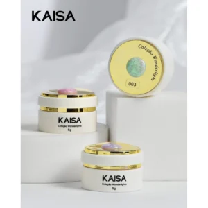 FLAKE EM GEL PARA DECORAÇÃO  | LED UV HOLOGRÁFICO | COR: 01 | COLEÇÃO WONDERLIGHT 5G | KAISA