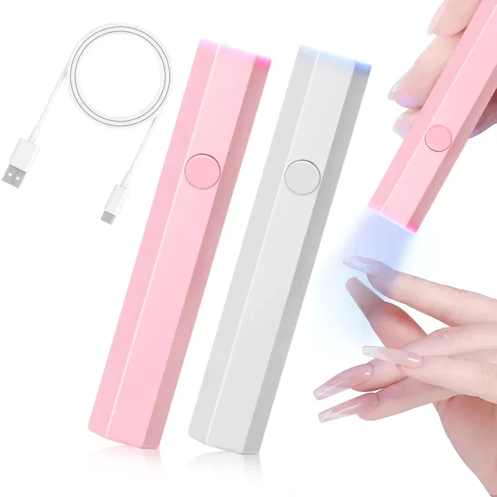 MINI LÂMPADA PORTÁTIL PARA UNHAS SECAGEM RÁPIDA | SECADOR DE UV/LED | LANTERNA USB - Imagem 3