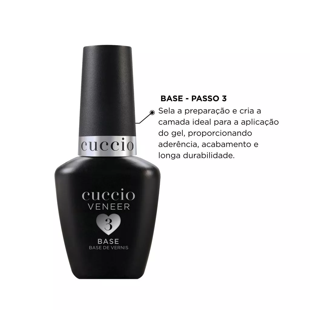 CAPA BASE PARA ESMALTAÇÃO EM GEL E BLINDAGEM PASSO 3 - 13ML CUCCIO - Imagem 2