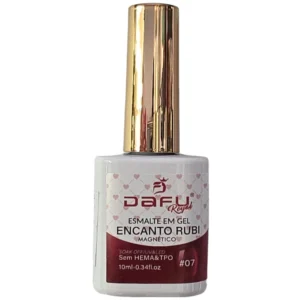 ESMALTE EM GEL MAGNETICO ENCANTO RUBI Nº 07 DAFU 10ML