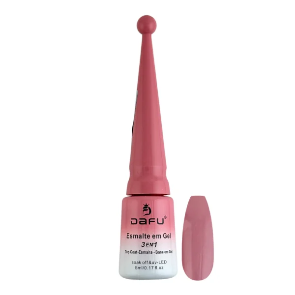 ESMALTE EM GEL 3 EM 1 #14 5ML DF-ONE76 DAFU