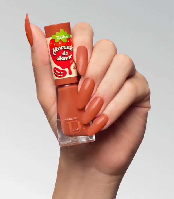 ESMALTE DAILUS PONTO DE CARAMELO - MORANGO DO AMOR