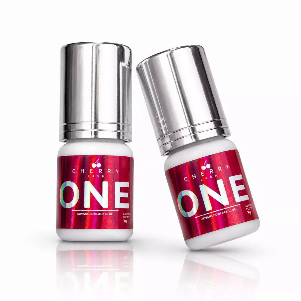 COLA ADESIVO PARA EXTENSÃO DE CILIOS ONE (RED) 3GR CHERRY - Imagem 2