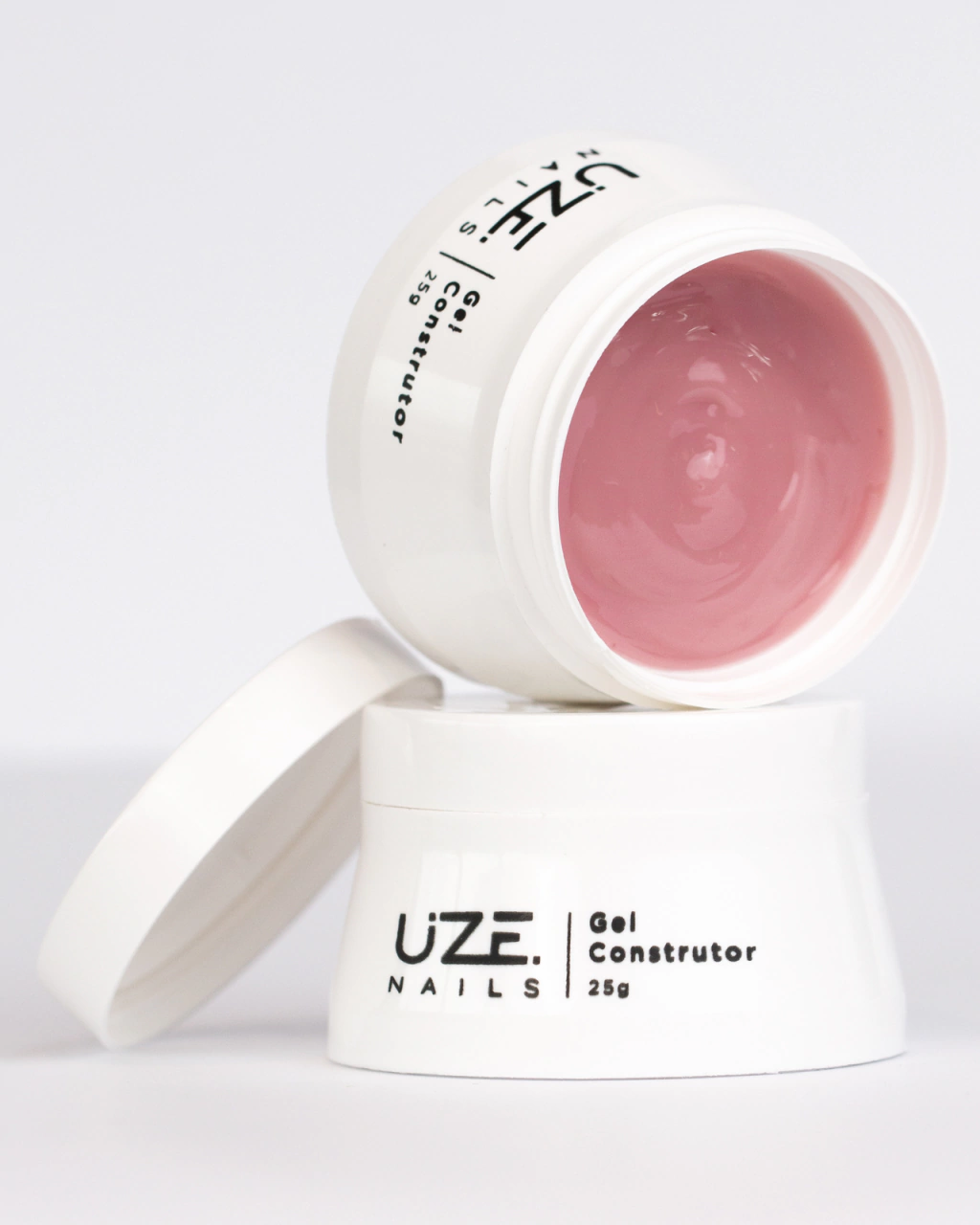 GEL CONSTRUTOR NATURAL BABY PINK 25G UZE NAILS