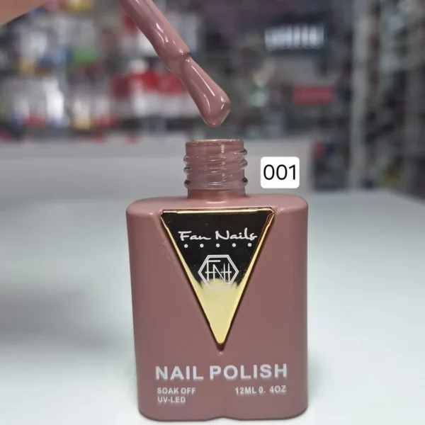 ESMALTE EM GEL #01 12ML  FNQ012 FAN NAILS