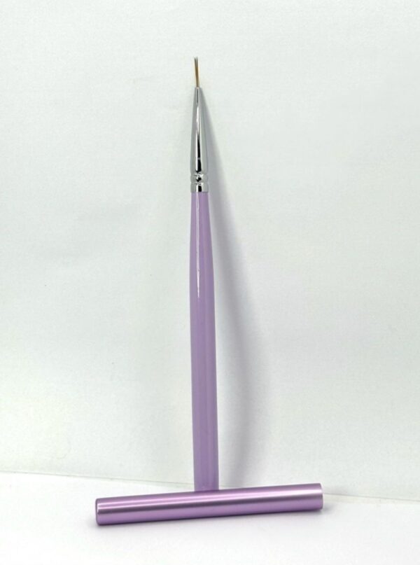PINCEL PONTA FINA COM TAMPA LILAS #9 HELEN COLOR
