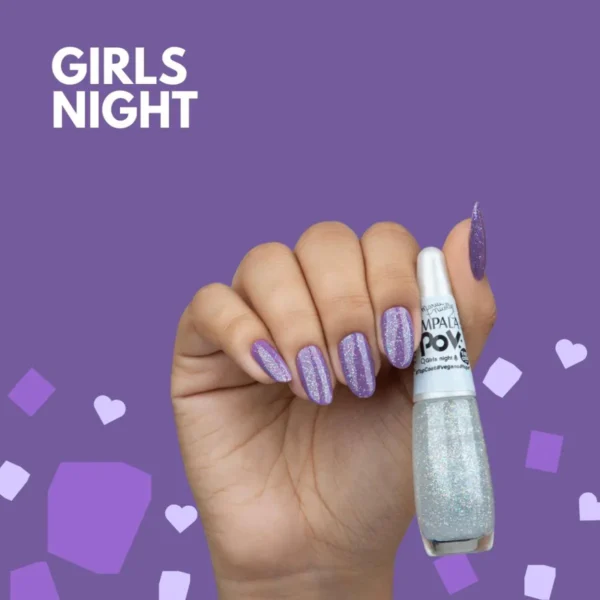 IMPALA ESMALTE GLITTER POV GIRLS NIGH TOP COAT