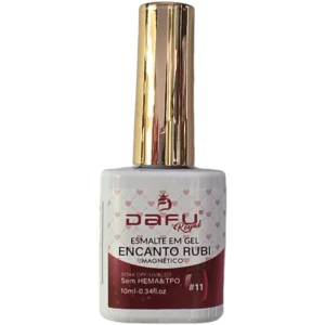 ESMALTE EM GEL MAGNETICO ENCANTO RUBI Nº 11 DAFU 10ML