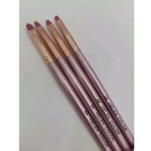 PINCEL LINGUA DE GATO KIT C/4 #2 #4 #6 #8 ( RGJ3697) HELEN COLOR