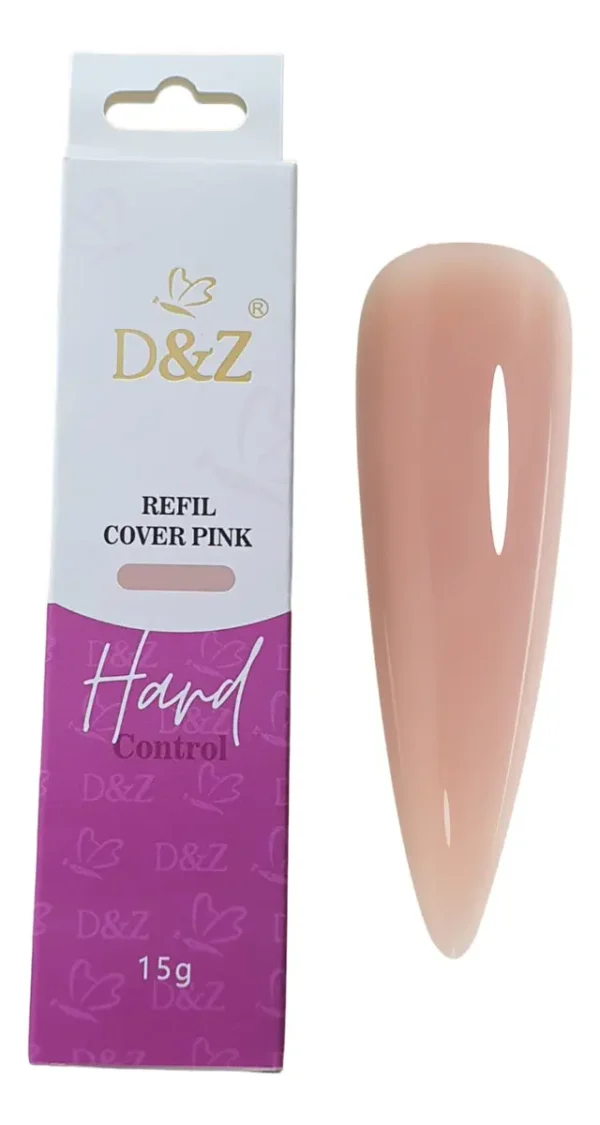 REFIL GEL HARD CONTROL COVER PINK 15G