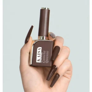 ESMALTES LUXO KAISA  | BRONZE ARDENTE -COR: 02 | COLEÇÃO GRAMADO | 15ml | KAISA