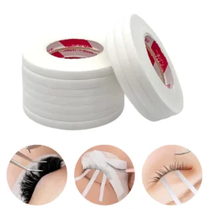 FITA TRANSPORE PARA EXTENSÃO ALONGAMENTO DE CÍLIOS | BRANCA