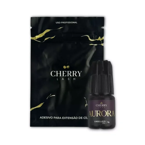 COLA ADESIVO PARA EXTENSÃO DE CILIOS AURORA 3G CHERRY