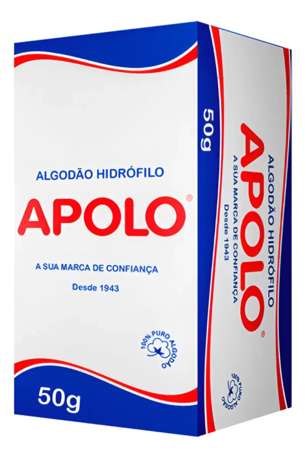 ALGODAO HIDRÓFILO CX 50g  APOLO