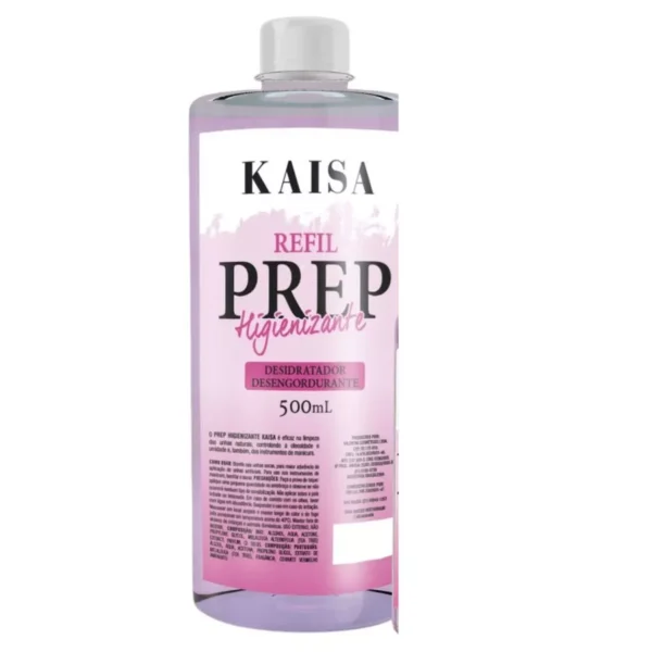 PREP HIGIENIZADOR REFIL ROSA 500ML KAISA