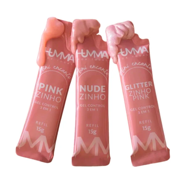 REFIL SACHE GEL PINKZINHO 15G HUMMA