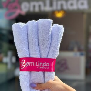 TOALHA TECIDO MANICURE ALGODAO 22X44C BRANCA