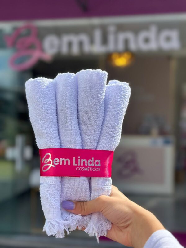 TOALHA TECIDO MANICURE ALGODAO 22X44C BRANCA