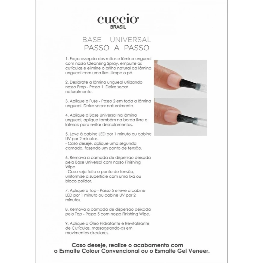 BASE UNIVERSAL SOAK OFF - 13ML CUCCIO - Imagem 4