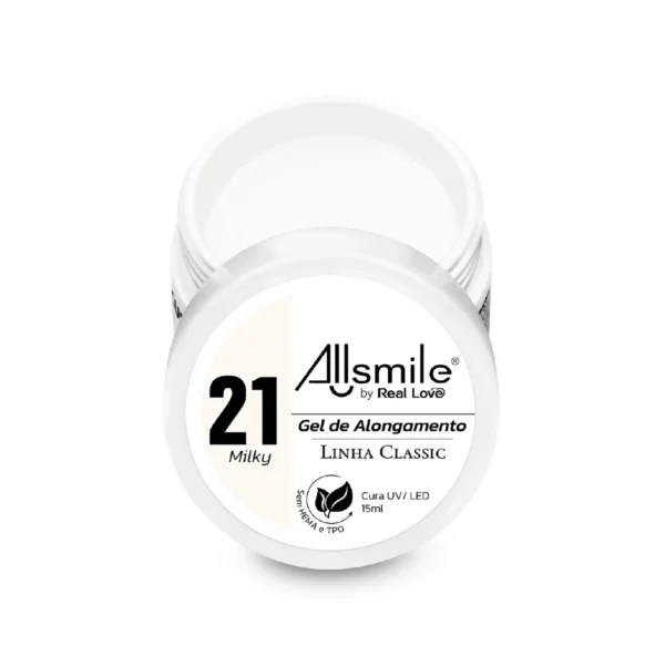 GEL CONSTRUTOR  LINHA CLASSIC | COR: 21 | LT-15-21 | ALLSMILE BY REAL LOVE