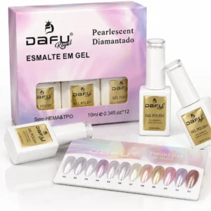 ESMALTE EM GEL DIAMANTADO SEA MUSE Nº 07 DAFU 10ML