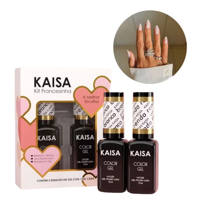 KIT FRANCESINHA RENDA BRANCO KAISA - Imagem 2