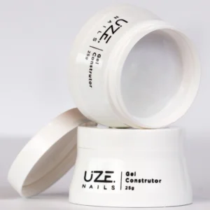 GEL CONSTRUTOR NATURAL BABY WHITE 25G UZE NAILS
