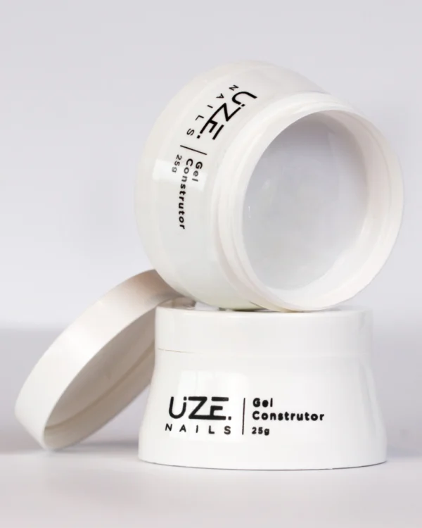 GEL CONSTRUTOR NATURAL BABY WHITE 25G UZE NAILS