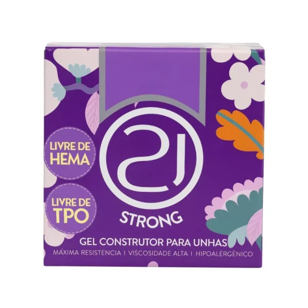 GEL CONSTRUTOR ECOLINE STRONG 34G NAILS 21