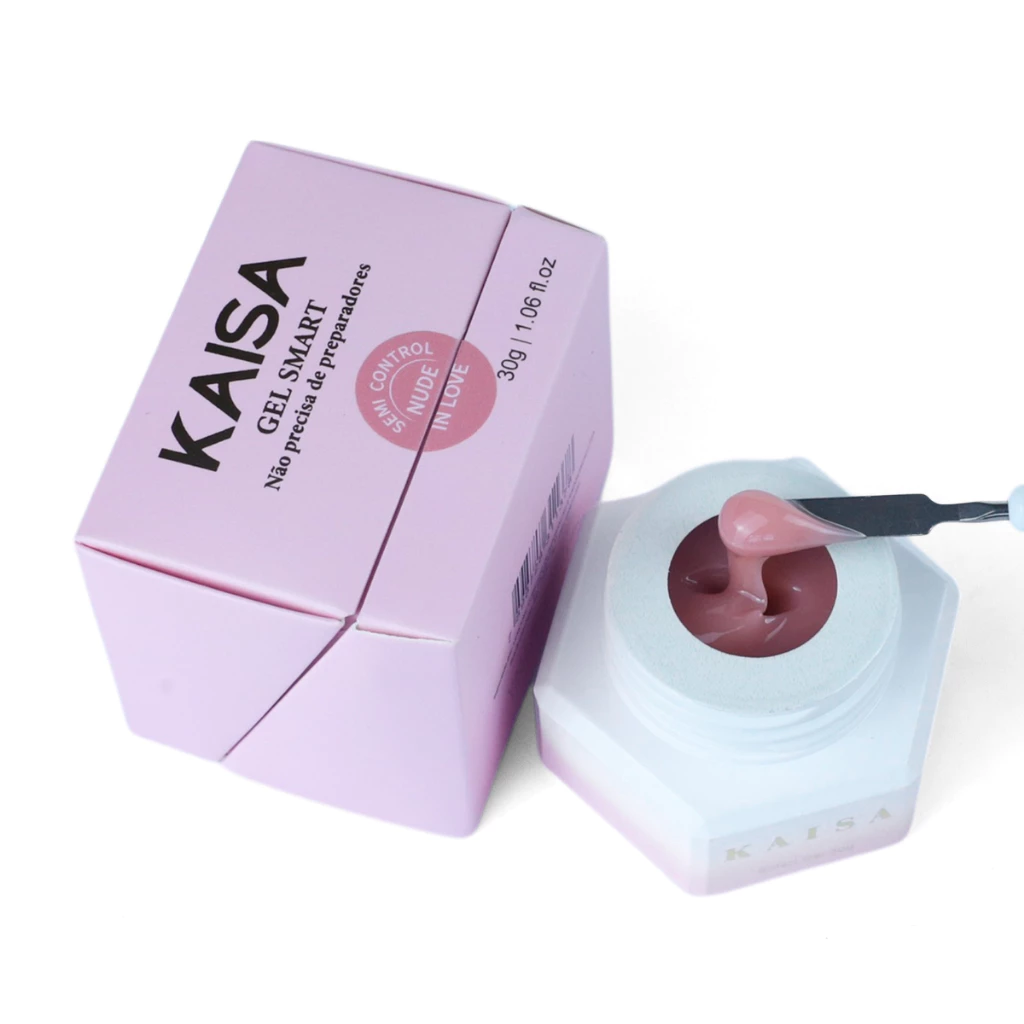 GEL CONSTRUTOR SMART KAISA SEM PREPARADORES NUDE KINDA SEXY 30 GR LED/UV KAISA - Imagem 6