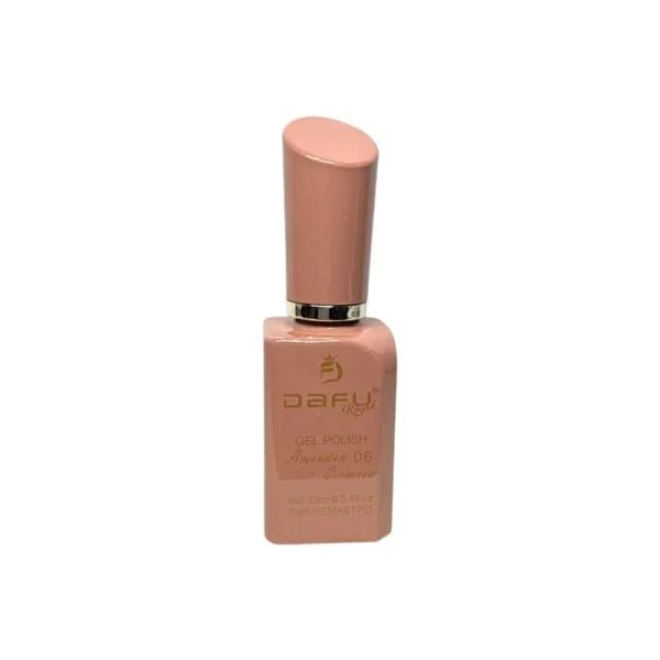 ESMALTE EM GEL AMOENDOA CREMOSA Nº6 DAFU 12ML